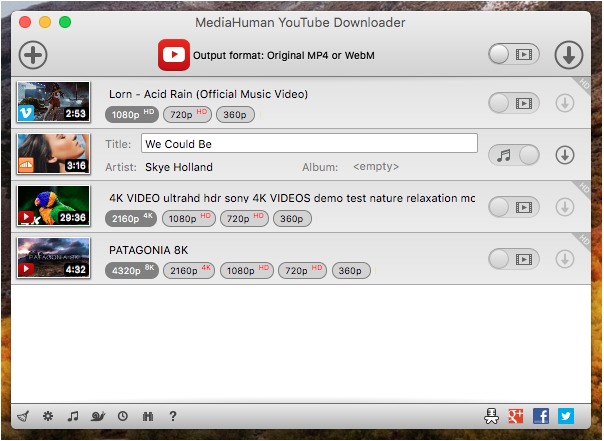 download the new version for iphoneMediaHuman YouTube Downloader 3.9.9.84.2007